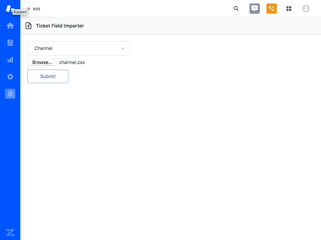 Ticket Field Importer screenshot 1